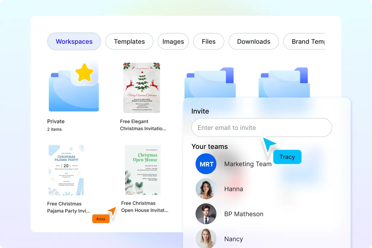 Free AI Christmas Invitation Generator, Free Online Invitation Maker